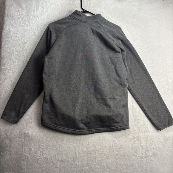 NHL Dallas Stars Sweater Youth Large Gray 1/4 Zip Pullover Reebok Hockey - Picture 8 of 8